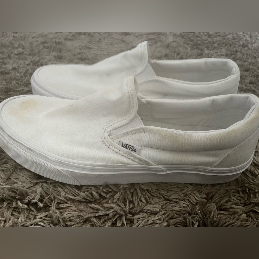 Worn in white vans. SIZE 10.5 women’s.